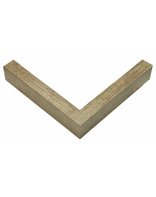 Κορνίζα ξύλινη 2,1 εκ. κουτί ρουστίκ μπεζ 546-43
